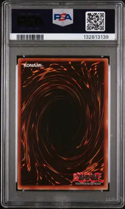 2002 YU-GI-OH! LOB-LEGEND OF BLUE EYES WHITE DRAGON 1ST ED #058 TRAP HOLE PSA 5 - Image 2