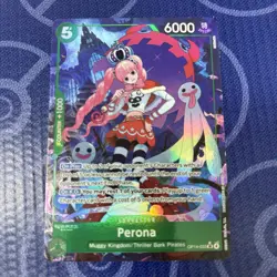 Perona OP14-033 Alternate Art - The Azure Sea’s Seven One Piece TCG English - Image 1