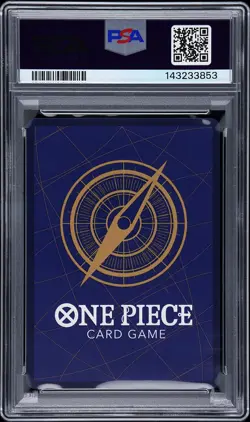 2025 ONE PIECE EN 3RD ANNIVERSARY TREASURE CP #014 MONKEY D. LUFFY PSA 9 - Image 2