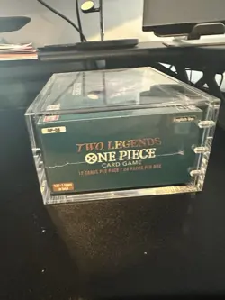 One Piece OP-08 Two Legends Booster Box English Factory sealed w/ Acrylic Case - Image 3