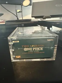 One Piece OP-08 Two Legends Booster Box English Factory sealed w/ Acrylic Case - Image 5