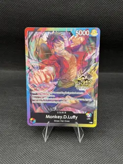• Monkey.D.Luffy • OP-PR Leader 3rd Anniversary Tournament One Piece TCG - Image 1