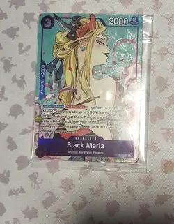 One Piece Illustration Box Vol. 2 Black Maria Sealed Promo - Image 1