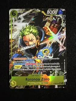Roronoa Zoro ST29-014 Parallel Starter Deck Full Art One Piece TCG English - Image 1
