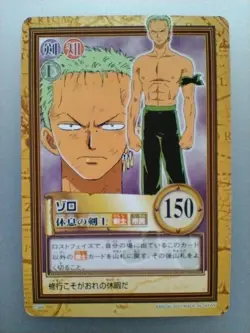 " Zoro " C368 One Piece Carddass Hyper Battle 2001 BANDAI TCG Japan F/S - Image 1