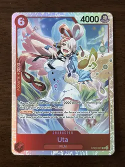 Uta FOIL - Starter Deck 23 - Shanks Red ST-23 One Piece - Image 1