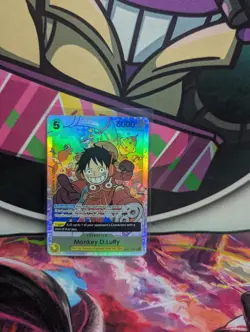 Monkey D Luffy OP07-109 SR - 500 Years in the Future One Piece TCG English - Image 1