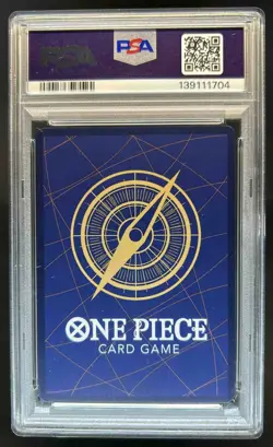 2025 One Piece Carrying On His Will Portgas D Ace Wanted Alt Art OP13-119 PSA 10 - Image 2