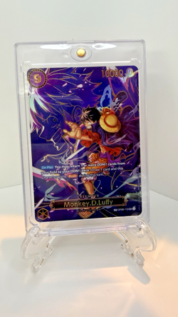 One Piece CCG Monkey.D.Luffy OP09-119 Sec (SP)-Carrying On His Will English - Image 1