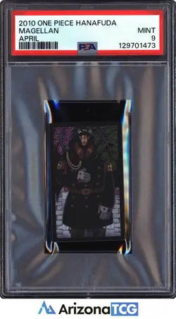 One Piece 2010 Magellan April One Piece Hanafuda PSA 9 - Image 1