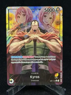 One Piece TCG EB01 Memorial Collection Kyros EB01-040 Alt Art ENG NM English - Image 1
