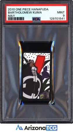 One Piece 2010 Bartholomew Kuma May One Piece Hanafuda PSA 9 - Image 1
