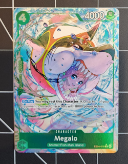Megalo EB04-018 R ALT ART - The Azure Sea's Seven ENGLISH OP14 One Piece - Image 3