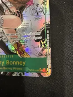 One Piece CCG Jewelry Bonney OP12-118 Manga Alternative Art English Edition - Image 4