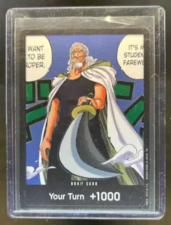 2025 One Piece Legacy of the Master DON!! Silvers Rayleigh Foil #NNO - Image 1
