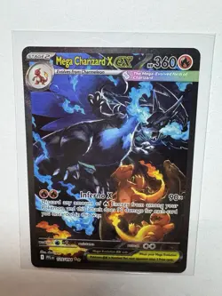 Mega Charizard X ex 125/094 - SIR Phantasmal Flames - Pokemon Card NM - Image 2