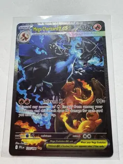 Mega Charizard X ex 125/094 - SIR Phantasmal Flames - Pokemon Card NM - Image 3