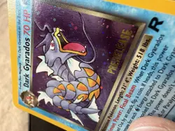 Pokemon TCG Dark Gyarados Holo Rare Card 8/82 Prerelease NM - Image 2
