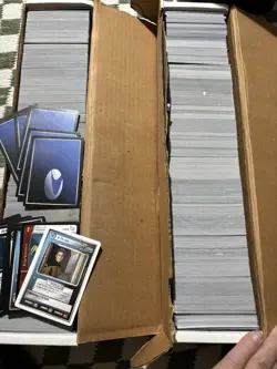 Star Trek CCG Huge Card Lot - 2 Boxes Full - Image 2