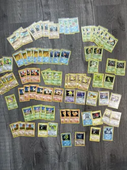 1999 Pokemon Base Set Shadowless Lot Of 83 cards 1st Edition Machamp 2 Holos - Image 1