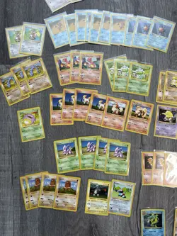 1999 Pokemon Base Set Shadowless Lot Of 83 cards 1st Edition Machamp 2 Holos - Image 5