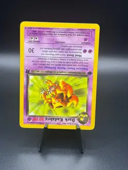 Pokemon Dark Kadabra 1st Edition Card 39/82 Non-Holo - LP - Image 2