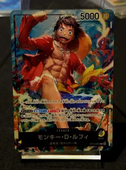 Monkey D Luffy ST13-003 7-Eleven Promo Sealed One Piece Card Japanese - Image 1
