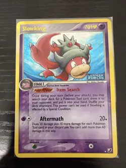 Slowing Holo Card Unseen Forces Pokemon TCG Lightly Played Condition - Image 1