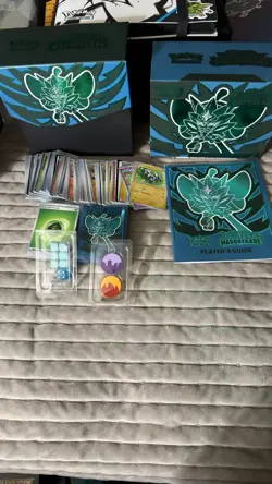 5 Pokemon ETB’s Opened With Bulk Cards Included: Phantasmal Flames Mega Evo Etc - Image 2