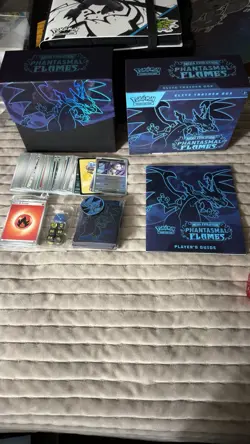 5 Pokemon ETB’s Opened With Bulk Cards Included: Phantasmal Flames Mega Evo Etc - Image 4