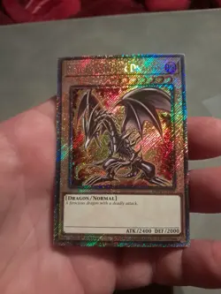 Yu-Gi-Oh! TCG Red-Eyes Black Dragon 4th Art Platinum Secret Rare Card RA04-EN109 - Image 4