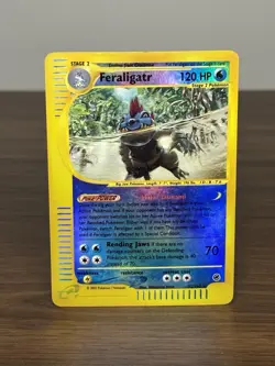 Feraligatr 12/165 - Expedition Reverse Holo Rare Pokemon Card - Image 2
