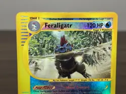 Feraligatr 12/165 - Expedition Reverse Holo Rare Pokemon Card - Image 3