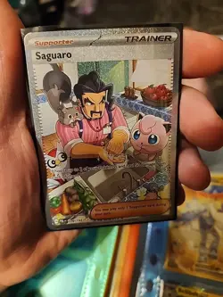 Pokemon Saguaro Holo TCG Card 270/193 Sv02: Paldea Evolved - Image 2