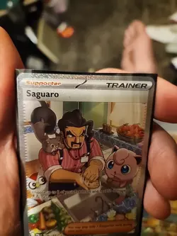 Pokemon Saguaro Holo TCG Card 270/193 Sv02: Paldea Evolved - Image 4