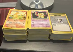 Vintage Pokemon Cards Lot (250+ Cards) | WOTC Base Set - Image 1