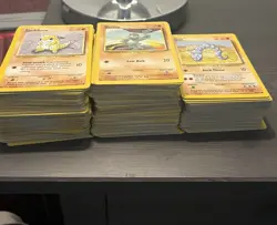 Vintage Pokemon Cards Lot (250+ Cards) | WOTC Base Set - Image 2