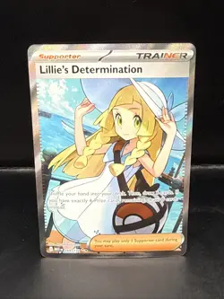 Pokemon TCG Mega Evolution Lillie’s Determination Trainer Card 169/132 A - Image 1