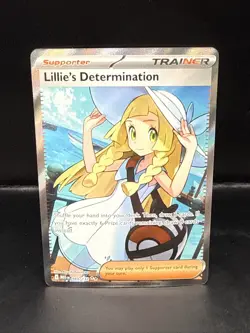 Pokemon TCG Mega Evolution Lillie’s Determination Trainer Card 169/132 A - Image 2