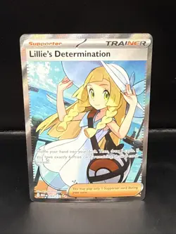 Pokemon TCG Mega Evolution Lillie’s Determination Trainer Card 169/132 A - Image 3