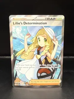 Pokemon TCG Mega Evolution Lillie’s Determination Trainer Card 169/132 B - Image 2