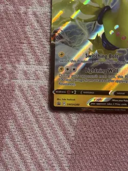 Pokemon TCG Regieleki v SWSH280 Crown Zenith Black Star Promo Card NM Condition - Image 2