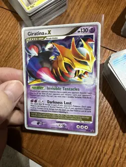 Pokemon TCG Giratina LV.X DP38 Black Star Promo Diamond and Platinum Card 2009 - Image 1