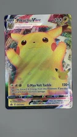 Pikachu VMAX SWSH062 SWSH: Sword & Shield Promo Cards Holo - Image 3