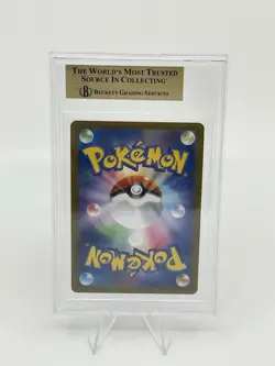 BGS 10 Pokemon Card Japanese Team Rocket's Meowth Art Rare 109/098 - Image 2