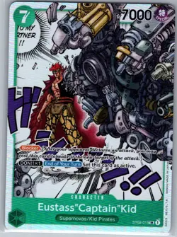 Eustass"Captain"Kid ST02-013 SR English Starter Deck 2- One Piece Card - NM - Image 1