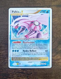 Palkia Lv X Promo DP18 Holo MP Blackstar Pokemon Card Black Star Diamond Pearl - Image 1