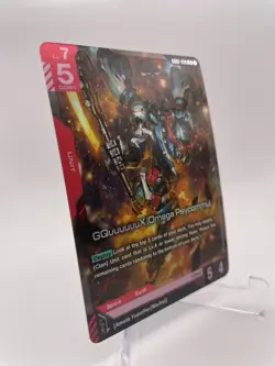 Gundam Card Game GQuuuuuuX (Omega Psycommu) GD02-038 LR English - Image 2