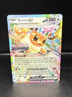 Pokemon Eevee ex 075/131 Stamped Promo Prismatic Evolutions Pokemon Card - Image 2