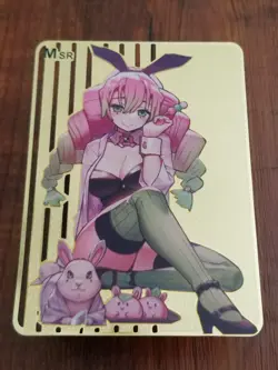 Mitsuri Kanroji - Demon Slayer - Goddess Story Gold Metal MSR Card - Image 1